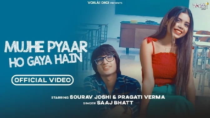 Mujhe Pyaar Ho Gaya Hain - Saaj Bhatt Ft. Sourav Joshi Vlogs
