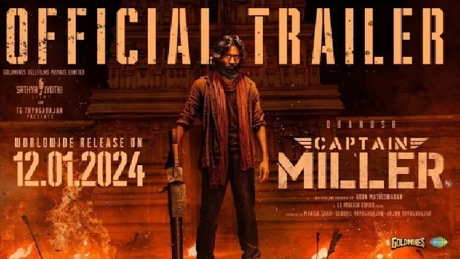 Captain Miller - Hindi Official Trailer